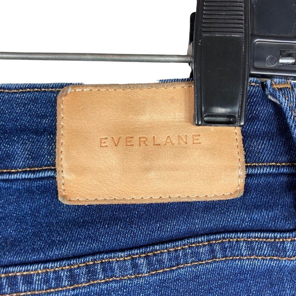 Everlane The Authentic Stretch Mid-Rise Skinny Ankle Jeans Size 29 Blue Stretch - Picture 6 of 9